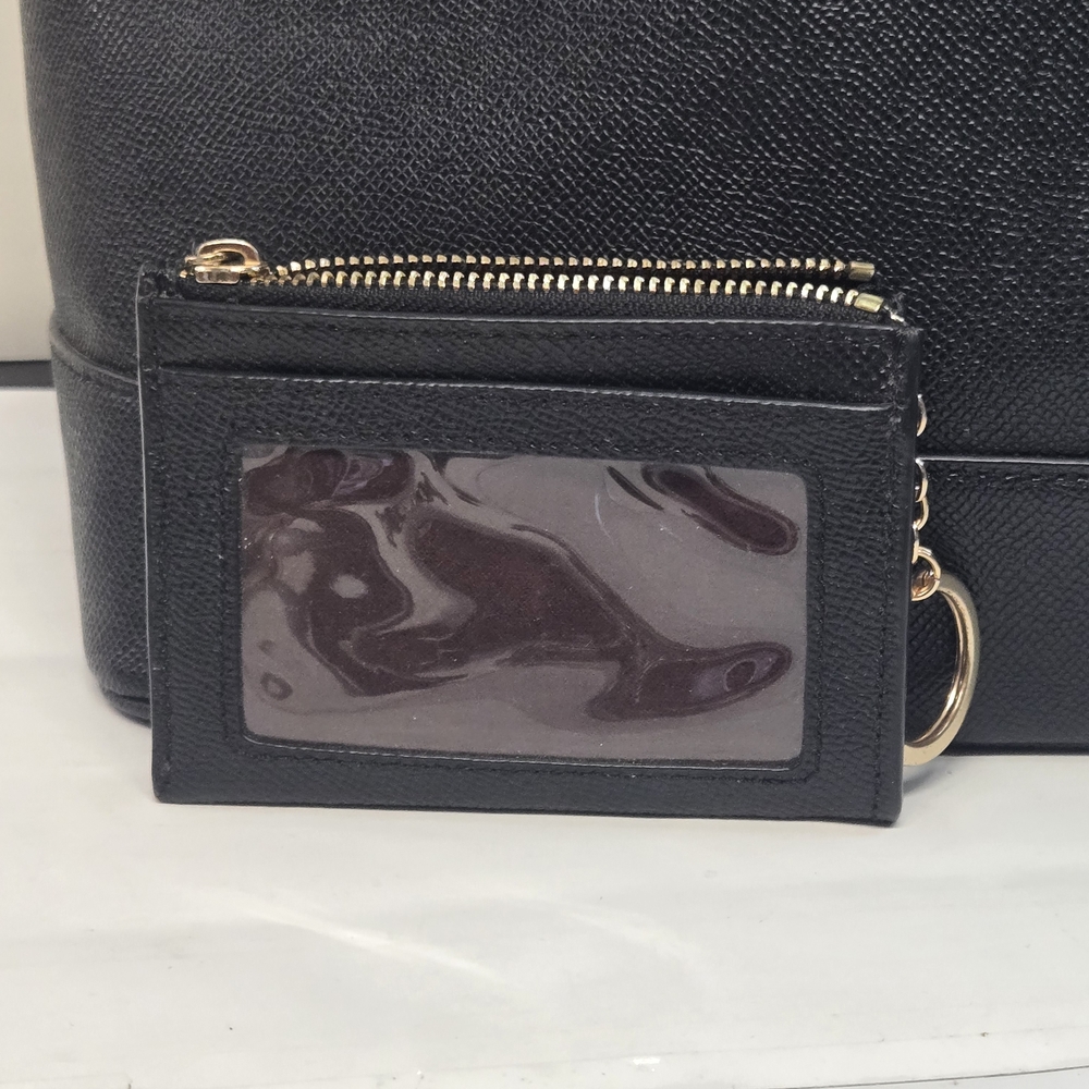Coach Black Backpack with Gold Accents And Wallet - Picture 6 of 10